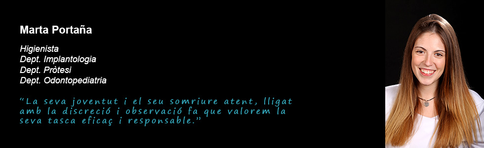 Marta Portaña - Clínica dental Costa Codina - Centre d'odontologia general a Granollers