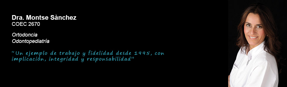 Dra. Montse Sánchez - Clínica dental Costa Codina - Centro de odontología general en Granollers